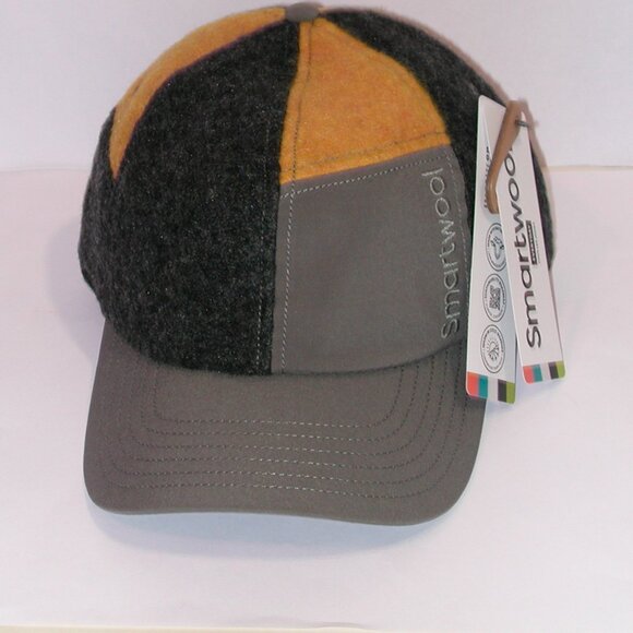 SmartWool Patchwork Unisex Baseball Ball Cap Men's One Size NWT Honey Gold - Picture 2 of 6